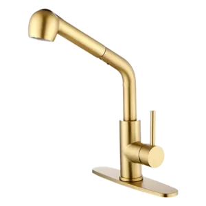 Pull Single Handle Kitchen Faucet with Exceptional Durability
