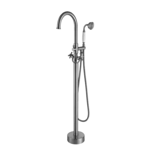 Freestanding Faucet in Brushed Nickel