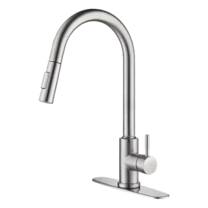 Single Handle Pull Down Kitchen Faucet with Touch Sensor