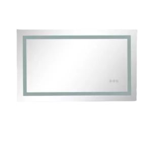LED Bathroom Mirror 72" x 36" with Front and Backlight, Large Dimmable Wall Mirrors with Anti-Fog, Shatter-Proof, Memory, 3 Colors, LED Vanity Mirro