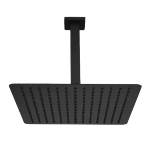 High Pressure Rain Shower Head, Ultra-Thin Showerhead 304 Stainless Steel Waterfall Shower with Self-Clean Nozzles, Full Body Covering