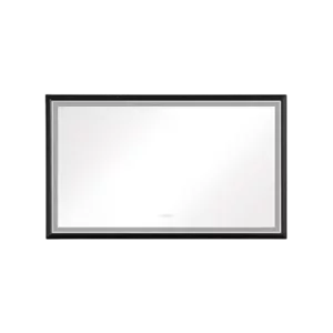 Bathroom  led mirror is multi-functional and each function is controlled by a smart touch button.