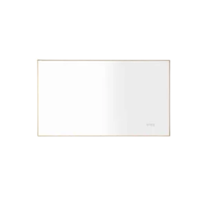 Super Bright Led Bathroom Mirror with Lights, Metal Frame Mirror Wall Mounted Lighted Vanity Mirrors for Wall, Anti Fog Dimmable Led Mirror for Makeup, Horizontal/Verti
