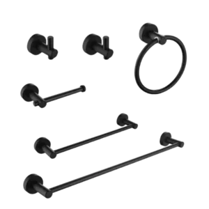 6 Piece Bathroom Towel Rack Set Wall Mount