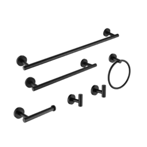 6 Piece Stainless Steel Bathroom Towel Rack Set Wall Mount