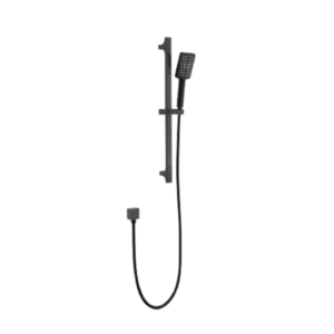 Pressure Balanced Shower System with Shower Head, Hand Shower, Slide Bar, Shower Arm, Hose, and Valve Trim
