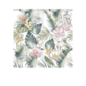 TRCEM002137 – 600x1200mm Porcelain Ceramic Tile with Matte Finish and Ultra-Durable Floral/Geometric Design