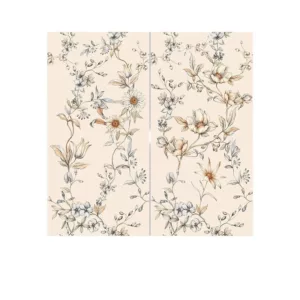 TRCEM00214 – 600x1200mm Porcelain Ceramic Tile with Matte Finish and Ultra-Durable Floral/Geometric Design