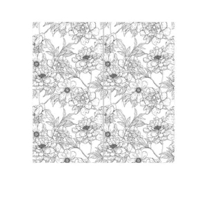 TRCEM002146 – 600x1200mm Porcelain Ceramic Tile with Matte Finish and Ultra-Durable Floral/Geometric Design