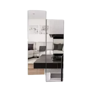 15 in. W x 25 in. H Oval Frameless Beveled Wall Mounted Vanity Mirror - HD Makeup & Dressing Mirror (Copy)