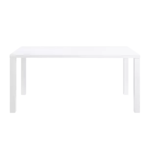 ACME Pagan Dining Table in White High Gloss Finish DN00740