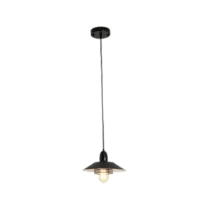 5.9 in. W 1-Light Vanity Light Black Pendant Light Adjustable Length Bar Lights Kitchen Island E26, No Bulbs Included For Indoor