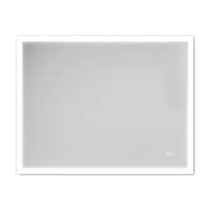 40 in. W x 32 in. H Rectangular Frameless LED Light Anti-Fog Wall Bathroom Vanity Mirror with Backlit and Front Light