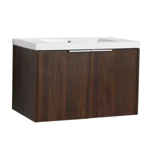Soft Close Doors Bathroom Vanity With Sink,30 Inch For Small Bathroom