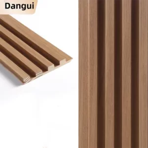 TRWSL00109 - 9 ft. x 0.48 ft. x 0.7 in. Dangui Decorative Wood Slat Wall Panel